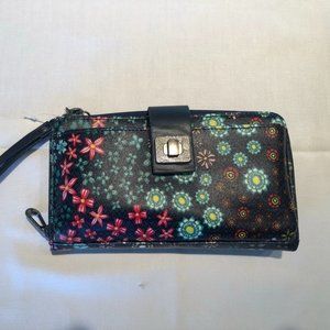 Sakroots Convertible Crossbody Wristlet Floral Spirit